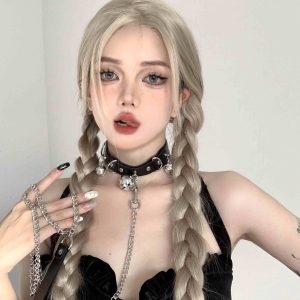 Black Star Bell Fashion Collar