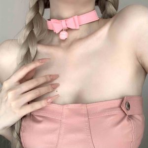 Princess Pink Fashion Choker-1
