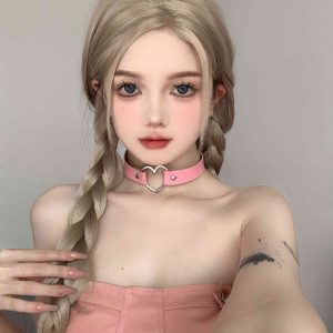 Love Heart Fashion Collar