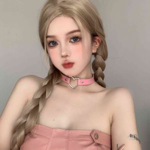 Love Heart Fashion Collar